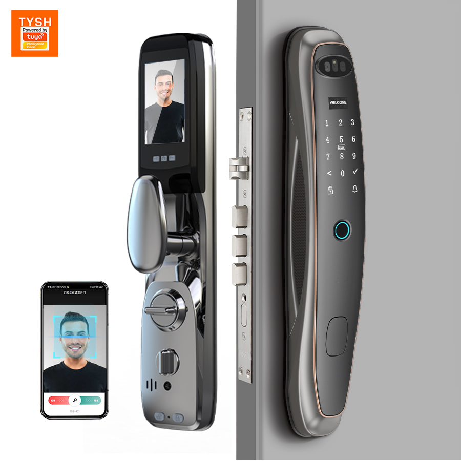 Kunci Pintu Pintar Tuya WiFi d - Wifi Doorbell Camera ulasan dan harga
