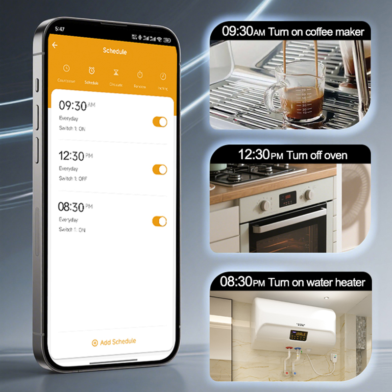 Tuya South Africa Plug 16A/20A - Smart Home Networking ulasan dan harga