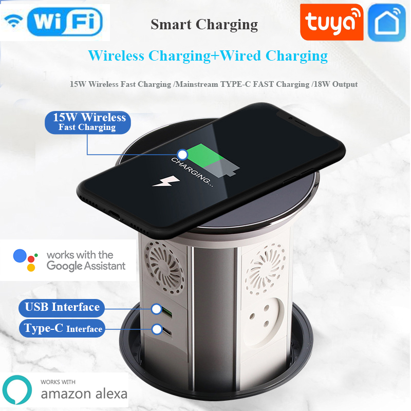 WIFI Tuya Sentuh Otomatis Meng - Smart Wall Socket ulasan dan harga