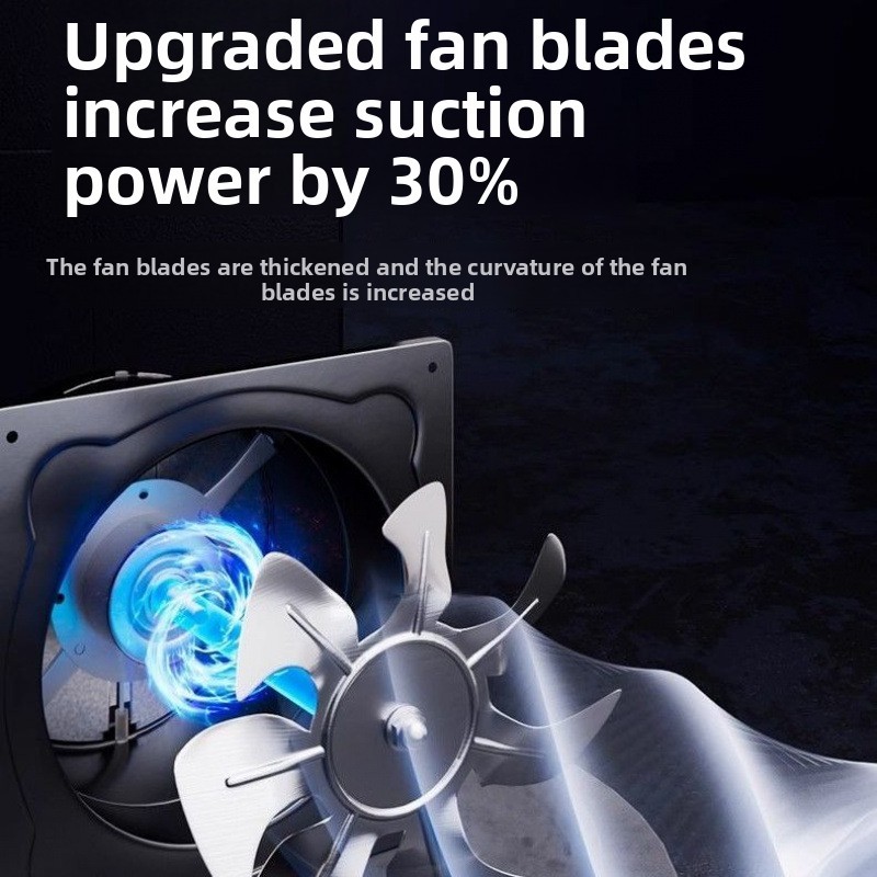6''8''10'' Kipas Booster Ekstr - Smart Bathroom Fan ulasan dan harga