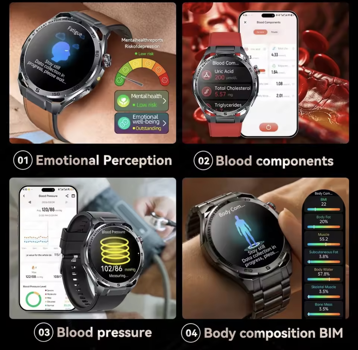 Jam Tangan EKG Medis 2026 AI J - Smart Home Trainer ulasan dan harga