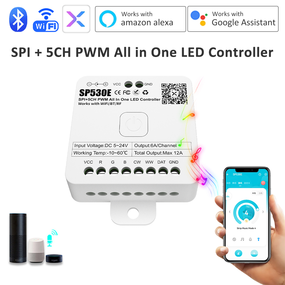 SP530E Pengontrol LED All In O - Alexa Compatible Bulb ulasan dan harga