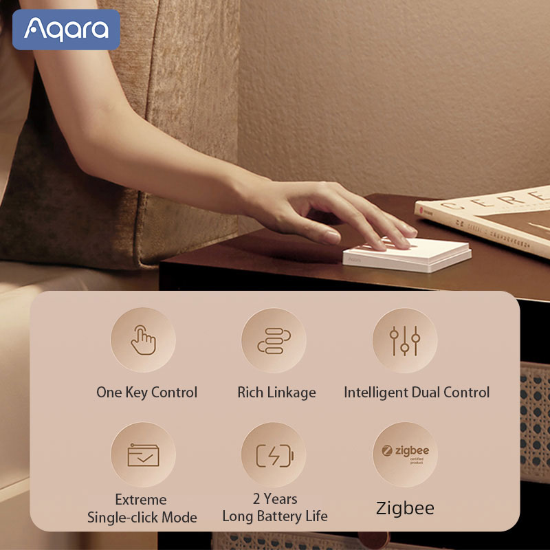 Sakelar Dinding Aqara Asli Ver - Smart Home Zestaw ulasan dan harga