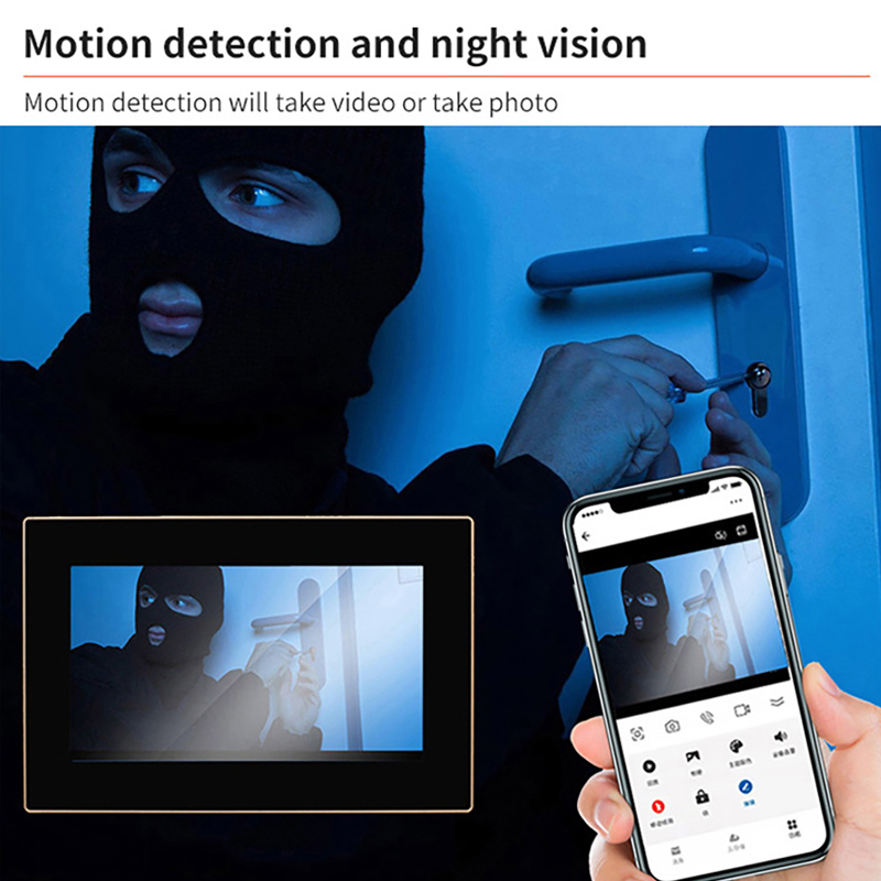 Tuya 1080P Wifi Video Bel Pint - Smart Home Video Doorbell App ulasan dan harga