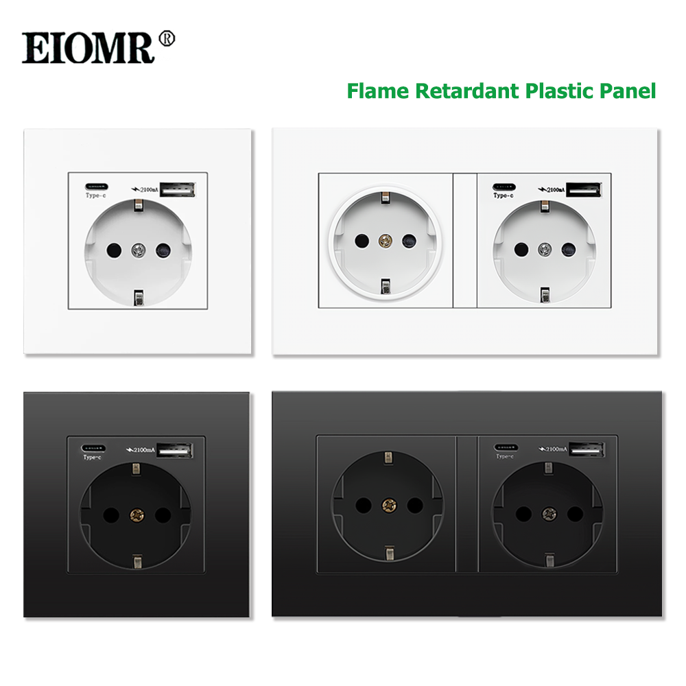 EIOMR soket daya standar EU, s - Smart Wall Socket ulasan dan harga