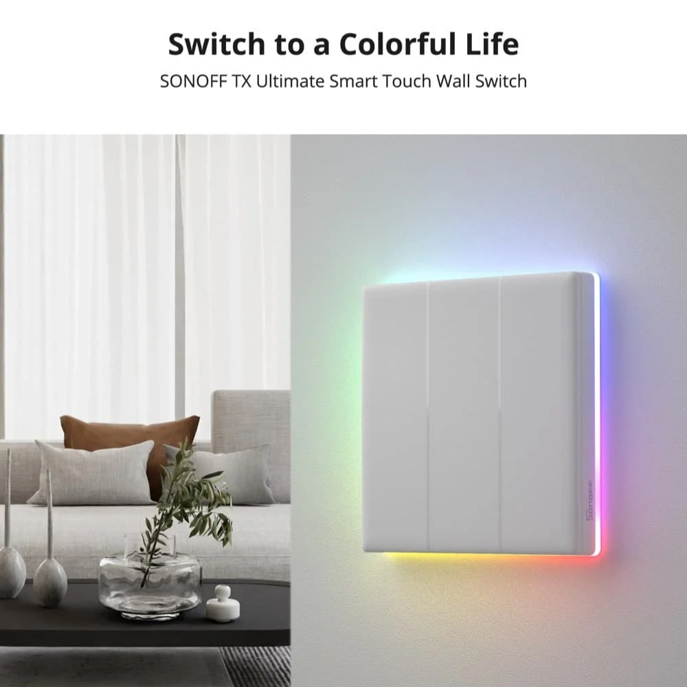 Sakelar Dinding Pintar SONOFF  - Alexa Compatible Bulb ulasan dan harga