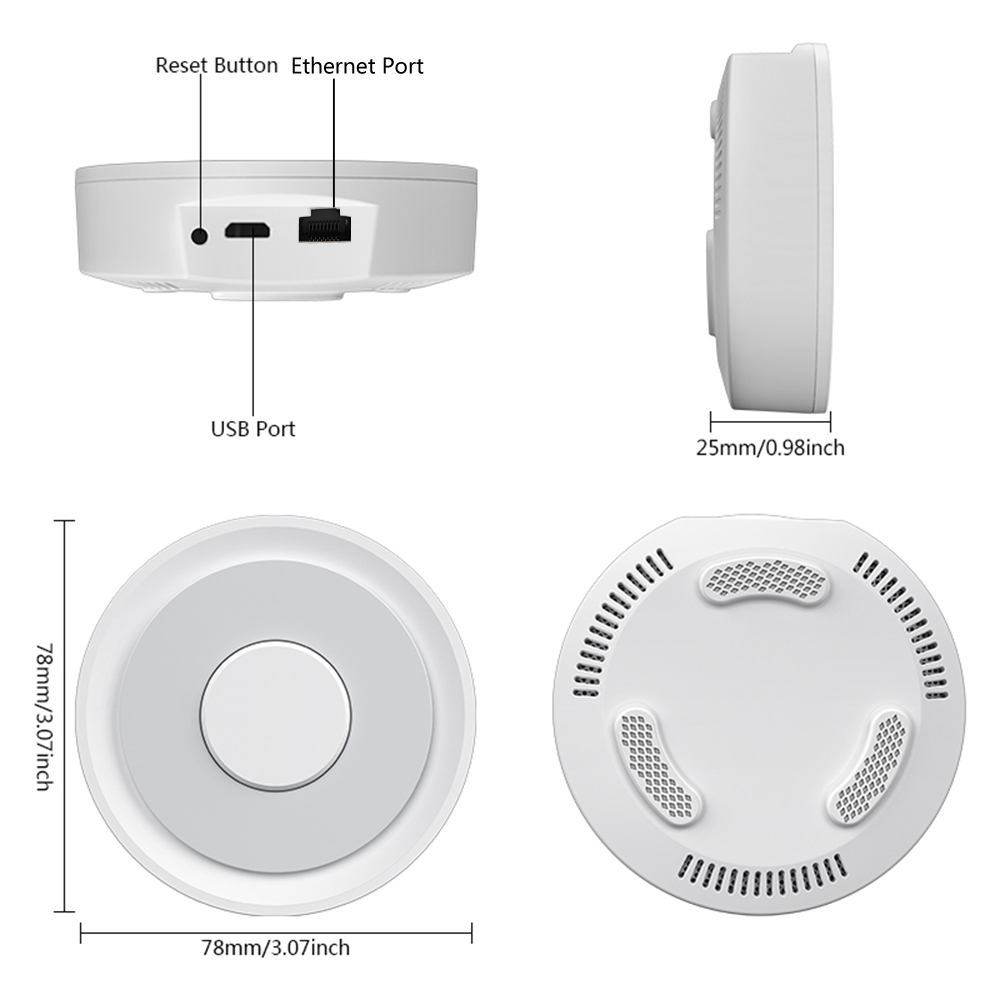 Tuya ZigBee Smart Gateway Home - Smart Home Apple ulasan dan harga